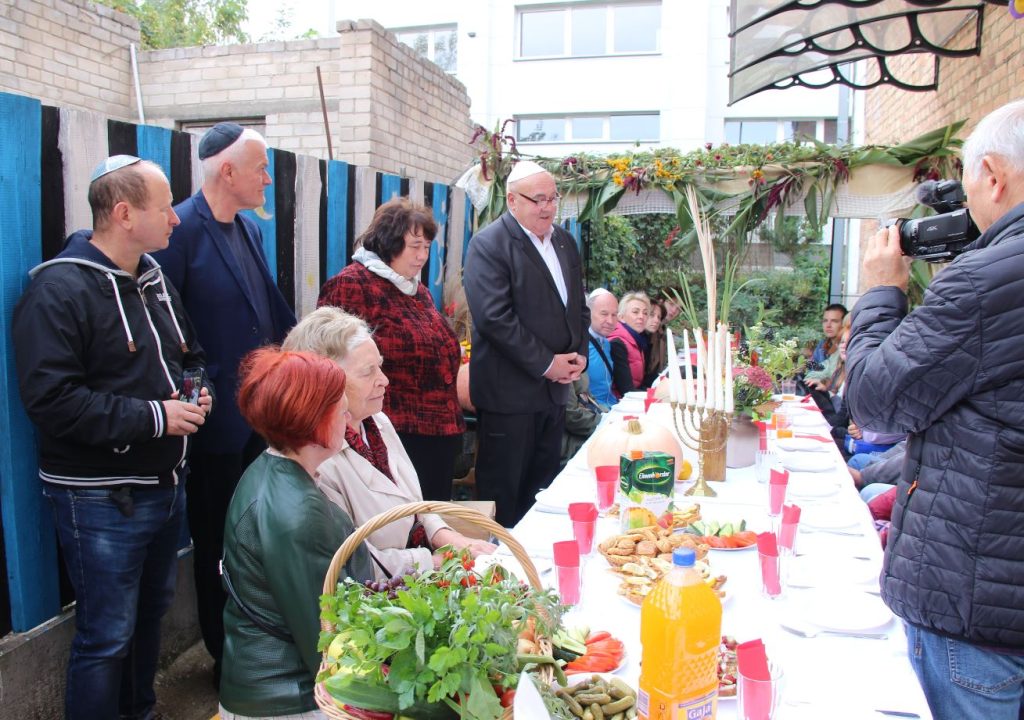 Panevėžio miesto žydų bendruomenės nariai spalio 6 dieną sulaukė svečių iš Kupiškio.